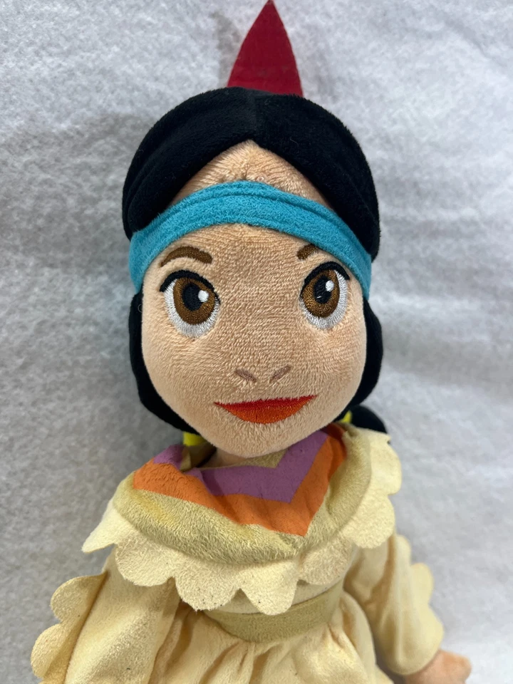 Disney Store Peter Pan Princess Tiger Lily 20” Plush Doll RARE DISCONTINUED - Image 2 of 4