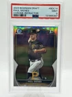 2023 Bowman Draft Paul Skenes 1st Bowman Refractor PSA 9