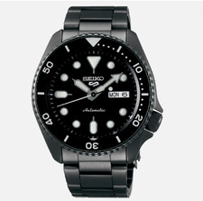 Seiko 5 Sports Black Mother of Pearl Men's Watch - SNZH57K1 for