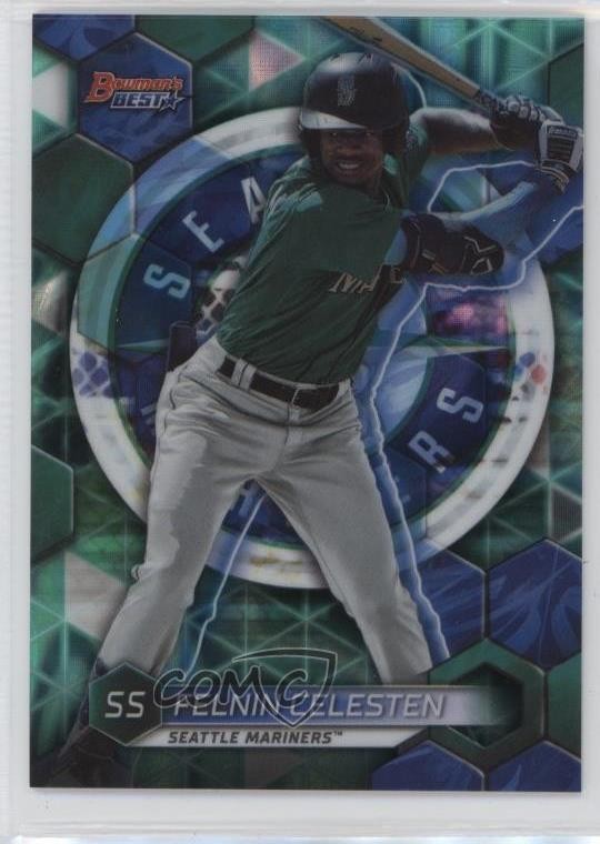 2023 Bowman's Best Top Prospects Aqua Lava Refractor /199 Felnin Celesten 0rw3