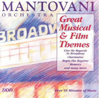 CD Mantovani And His Orchestra Great Musical And Film Themes point production