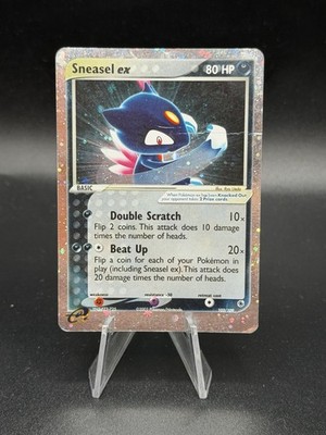 Pokémon Sneasel ex Holo Ultra Rare 103/109 EX Ruby & Sapphire 2003 HP/DMG GK3
