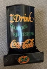 Coca Cola Tin Match Safe Holder Drink Coke Bottle. Flip top