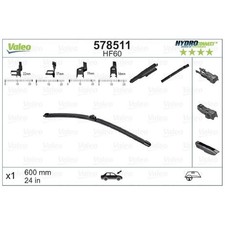 Scheibenwischer vorne links für Fiat 500 312 C 500E 332 600E-600 365 | 24269583