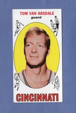 1969 - 70 Topps Basketball ~ Card #79 ~ Tom Van Arsdale ~ EX+ wrinkle ~Set Break