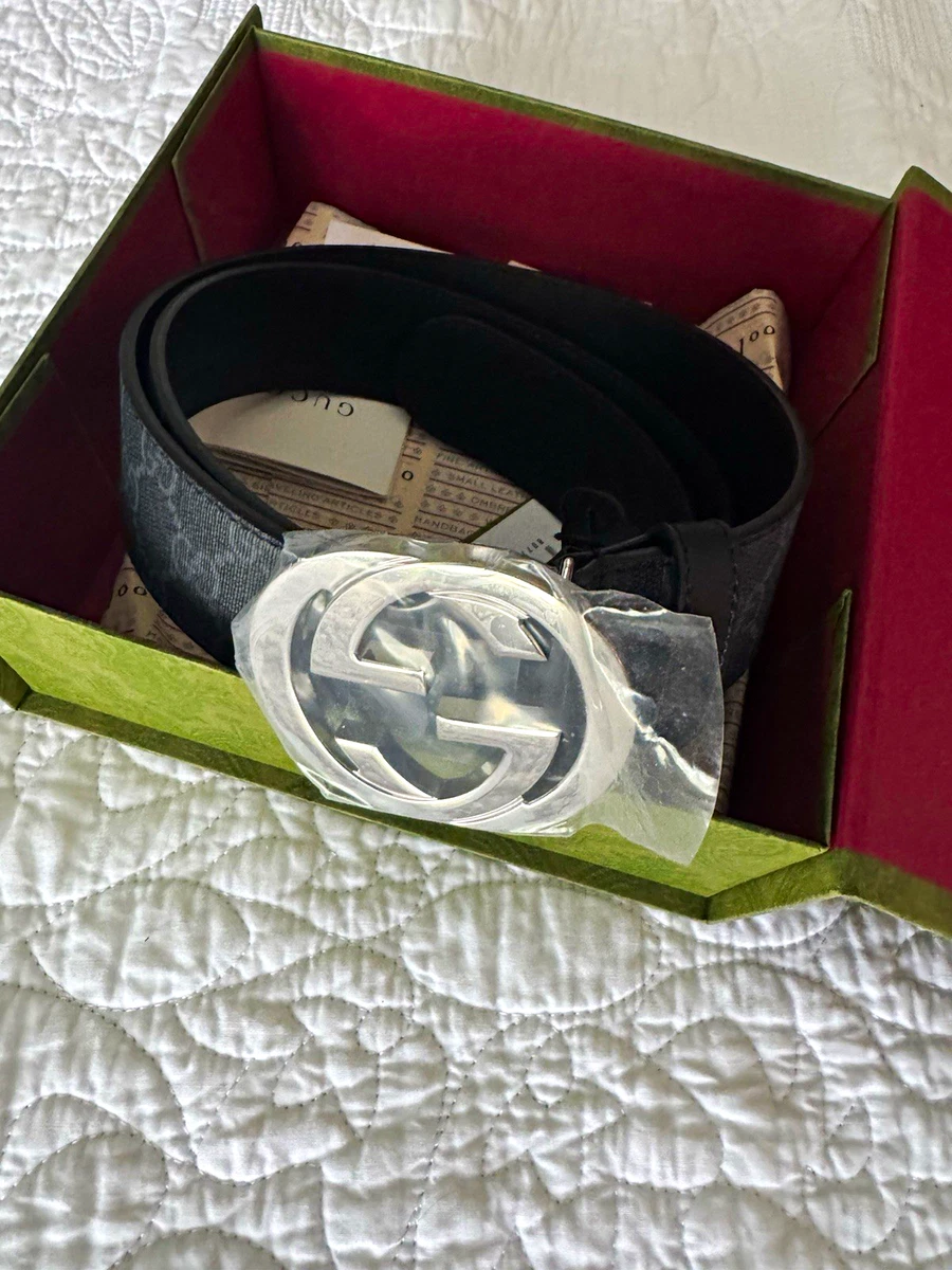Gucci Gray Belts for Men for sale - eBay