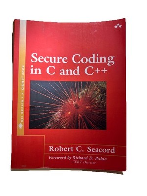 Secure Coding in C and C++ Seacord, Robert C. paperback Used - Good