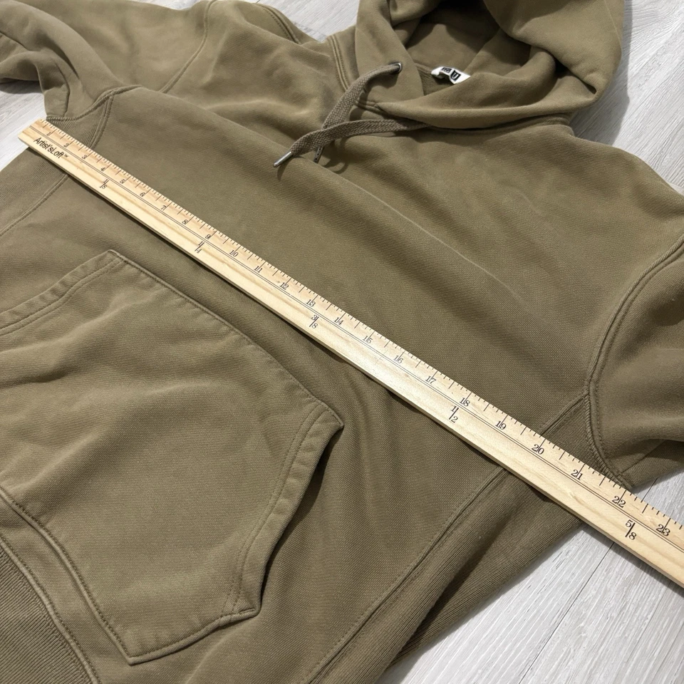 sudadera con capucha peso pesado uniqlo Foto 3 de 4