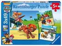 Team Auf 4 Pfoten. Puzzle 3 X 49 Teile Spiel Kinderpuzzle Standard 3X49 Puzzle