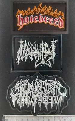 Patches-Set Deathcore 3er Set  (Hatebreed, Katharsis, Slaughter to Prevail)