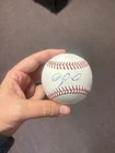 Dylan Crews Autographed baseball JSA COA