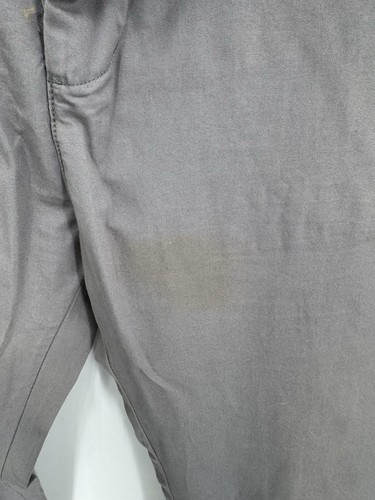 Para hombres H&M Calce Ajustado Gris Botón Mosca Vestido Informal Pantalones Cápsula 33x30 - Imagen 10 de 13