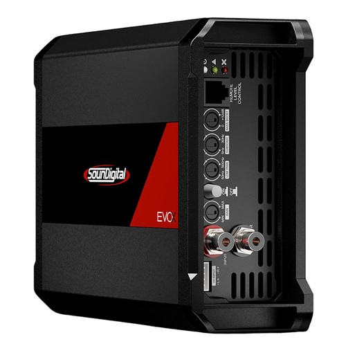 Monoblock-Mini-Verstärker 3000W (1Ω) für Motorräder & Powersports - Bild 2 von 11