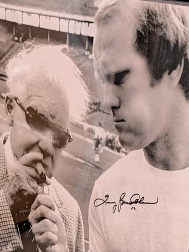Terry Bradshaw Signed Pittsburgh Steelers 16x20 Photograph