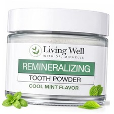 Cool Mint Remineralizing Tooth Powder - Fluoride-Free