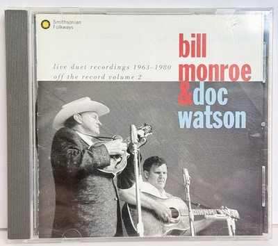 Bill Monroe & Doc Watson Live Duet Recordings 1963-1980 Vol 2 | eBay
