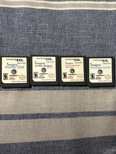 New ListingImagine Ubisoft Nintendo Ds 4 Games Bundle Cartridge Only