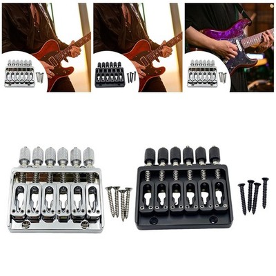 6 Saiten Sattel ohne Kopf Gitarrensteg Gitarrenzubehör mit kleinem Schraubenschlüssel einfach