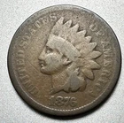 1876  INDIAN CENT  GOOD  KEY DATE  #2406