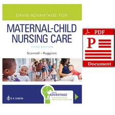 Davis Advantage for Maternal-Child Nursing Care Third Edition