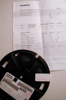 BA282 DIODO 35V 100MA LOV CAPACITANCE DO35 VISHAY