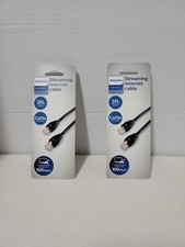 Internet streaming Cable Phillips Cat5e - 100MB/Sec Audio/Video. 3ft