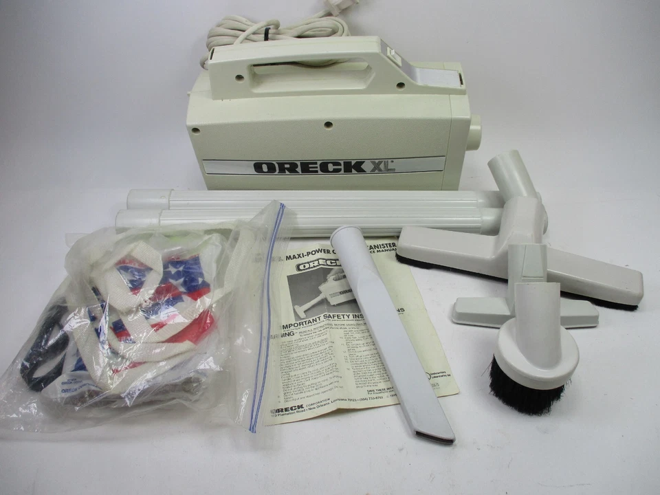 ORECK XL BB-280D Compact Canister Handheld Vacuum W/ CarryCase & New Bags - Image 2 of 4