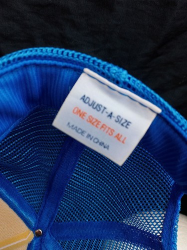 Vintage Blue/White MVP Silver Slipper Las Vegas Snapback Trucker Hat - Picture 7 of 8