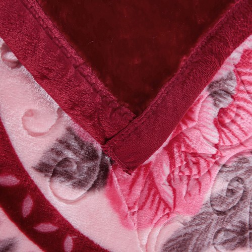 Animal/Floral Design Thick Heavy Blanket Super Soft Warm Korean Mink Queen/King - Picture 91 of 118