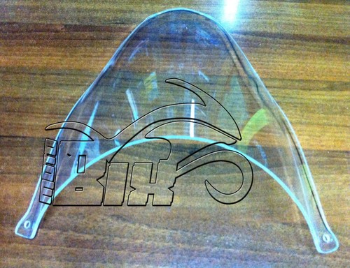 CUPOLINO PLEXIGLASS PER APRILIA RS 50 /250 2006 2007 2008 2009 2010 CHIARO+ VITI - Foto 10 di 10