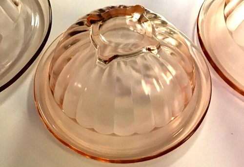 Vintage Mixing Bowl Federal Glass Pink Depression Set of 3 - Picture 6 of 13