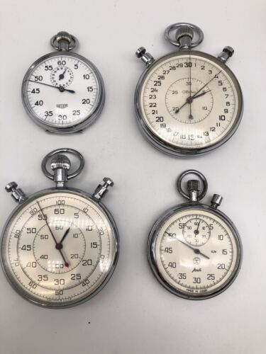 4 Collezioni Cronometro TAG Heuer E russia e sovietico rattrappante