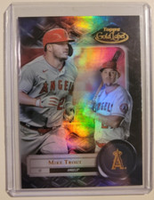 2022 Topps Gold Label Base Class 2 Black #43 Mike Trout - Angels