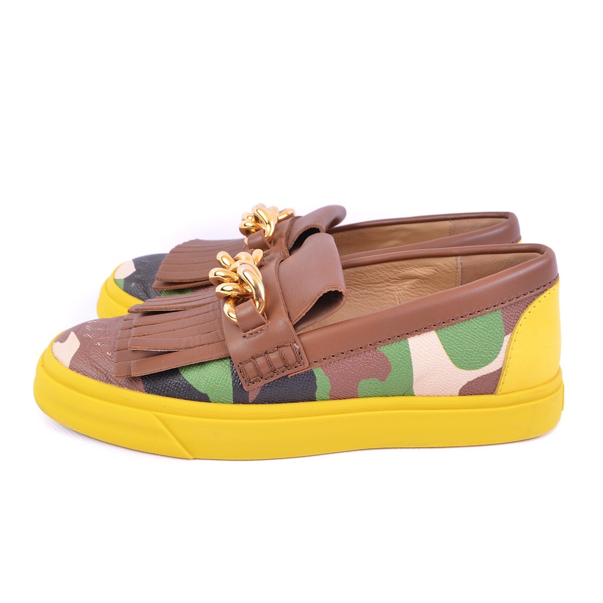 Giuseppe Zanotti Pink Lavender Camouflage Slip-On Loafers Giuseppe Zanotti Loafers and moccasins for Women | Online  main image 3