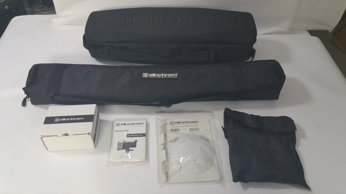 Mint] Elinchrom D-Lite RX 4, 4 Softbox To Go Kit. | eBay