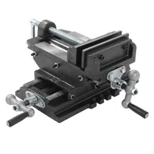 5 inch Cross Sliding Vise High Accurate Table Drilling Machine Flat Nose Pliers