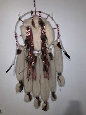 Dream Catcher Handmade Feathers Native American Dream Catcher Wall Hanging  XL