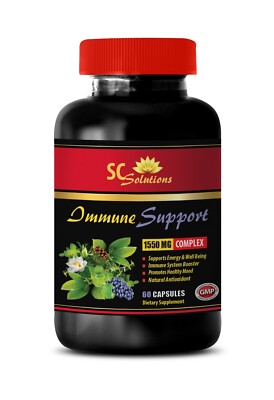 Health supplements - IMMUNE SUPPORT FORMULA 1550mg - Green Tea Leaf - 1 Bottle