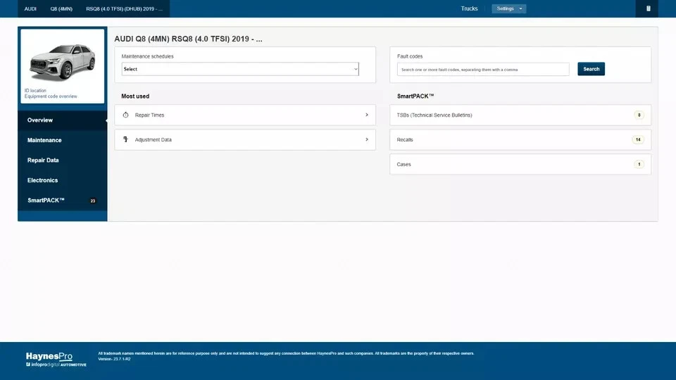 2025 Haynes Pro Online Access Comprehensive Auto Data for Cars & Trucks- 3 Month - Image 4 of 4