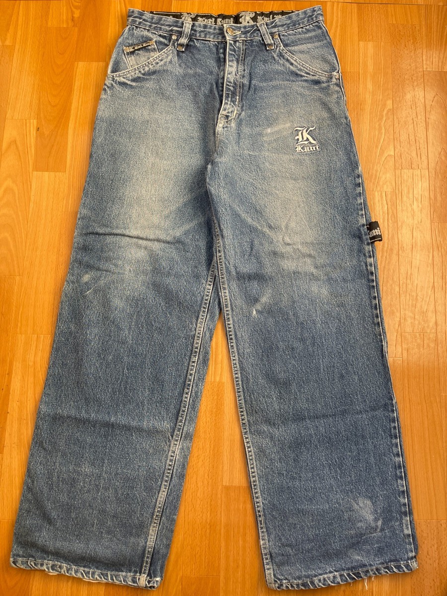 KARL KANI jeans, blue, vintage Kani baggy loose 90s hip hop
