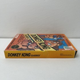 Donkey Kong Classics (Nintendo NES, 1988) w/ Box - Authentic - TESTED !