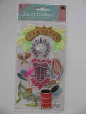 Jolee's Boutique Dimensional Stickers CARNIVAL 11 Pieces NIP 