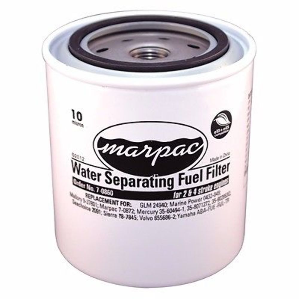 Marpac 70860 Fuel Filter Water Separator UNIV Mercury 604941, 802893Q, 8071272 eBay