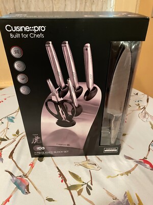 Cuisine Pro 1029297 iD3 Tora 7-Piece Knife Block