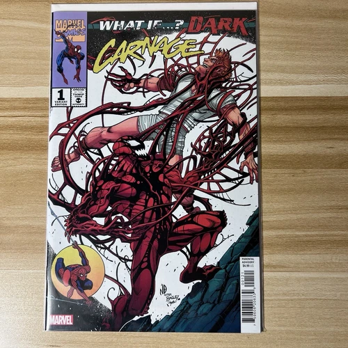 What If Dark Carnage #1 Marvel Comics Nick Bradshaw Homage Variant