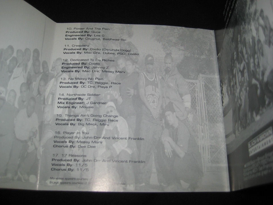 17 REASONS COMPILATION BAY RAP MAC DRE 11/5 DRE DOG MESSY MARV 1998 OG PRESS - Image 3 of 4
