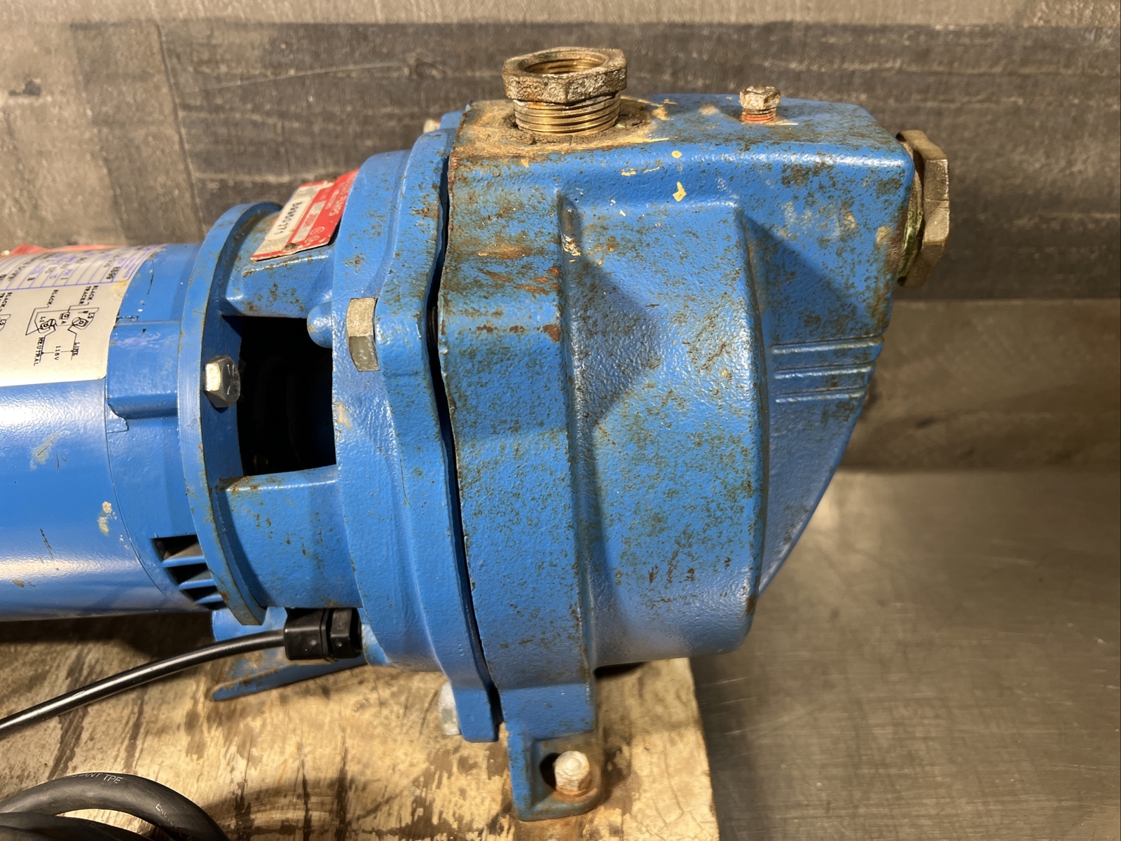 Used Surplus Goulds J5SH 1/2HP Shallow Water Well Jet Pump