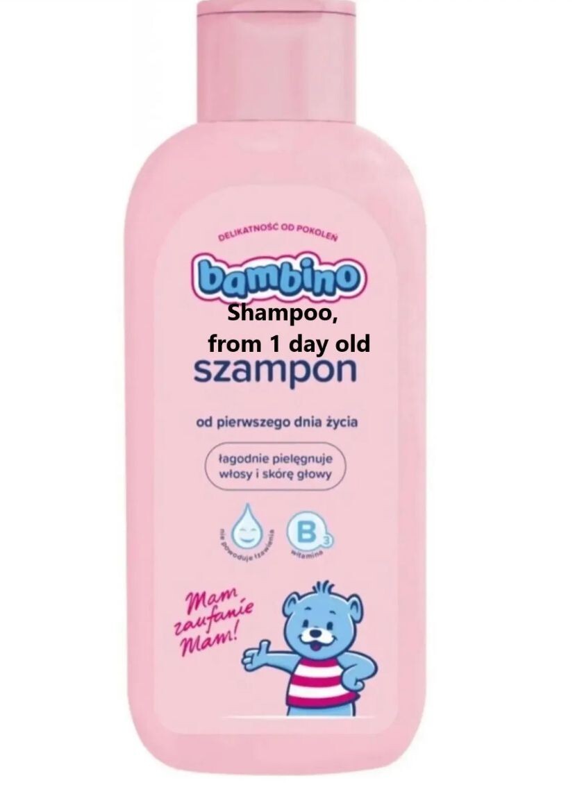 Bambino, shampoo, from 1 day old, 400 ml