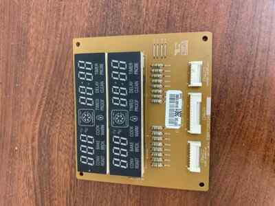 LG EBR72822801 Range Display Control Board AZ29970 | BK1624