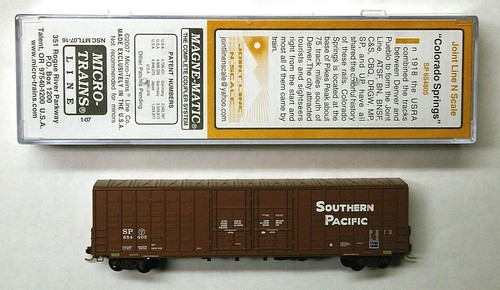 MTL S Micro-Trains 7.16 Spec Run Southern Pacific SP 654805 60' ex altura vagón de carga | Zustand: New